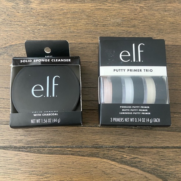 Elf solid sponge cleanser and putty primer trio - Picture 1 of 1